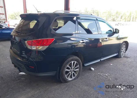 2015 Nissan Pathfinder S/Sv/Sl/Platinum из США, поврежденный, VIN 5N1AR2MM4FC705406